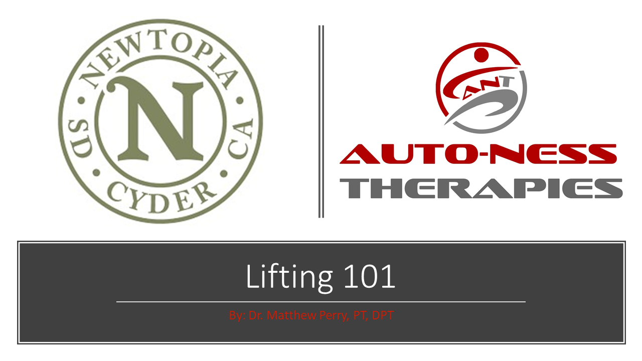 Newtopia Cyder and Auto-Ness Therapies