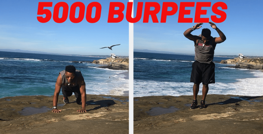 100 burpees a day for 50 days